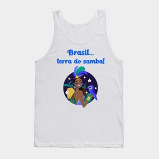 Brasil, terra do samba Tank Top